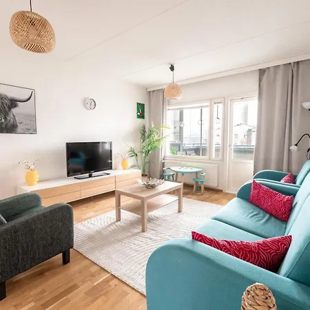 2ndhomes Cozy Spacious 79m2 2br With Sauna Apartment *