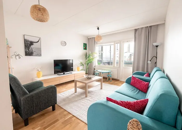 2ndhomes Cozy Spacious 79m2 2br With Sauna Apartment *