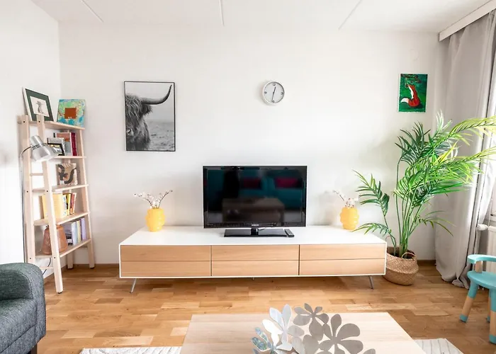 2ndhomes Cozy Spacious 79m2 2br With Sauna