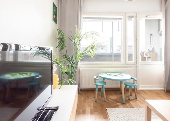 2ndhomes Cozy Spacious 79m2 2br With Sauna