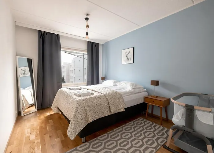 2ndhomes Cozy Spacious 79m2 2br With Sauna *