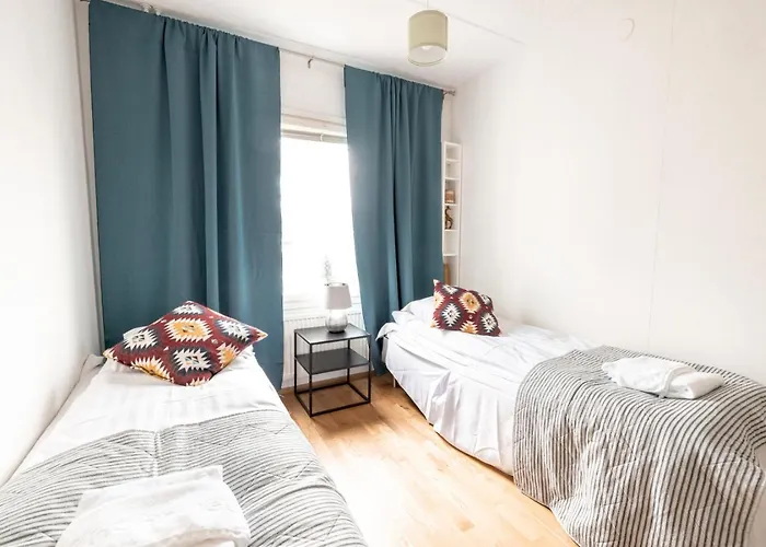 Apartment 2ndhomes Cozy Spacious 79m2 2br With Sauna *